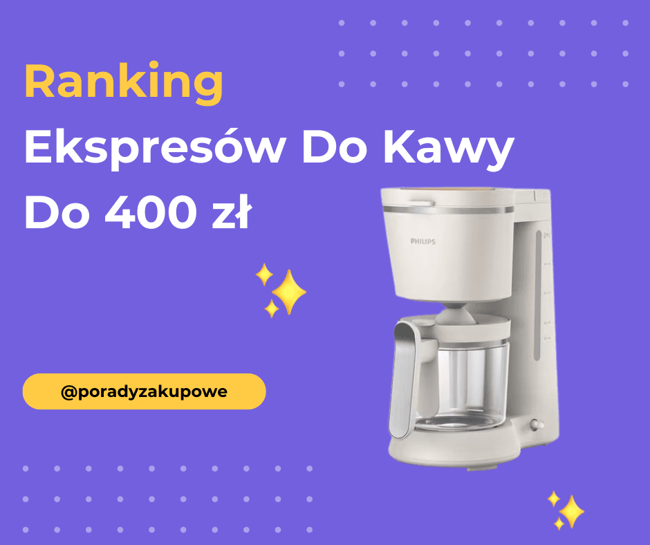 Ranking Ekspresów Do Kawy Do 400 Zł