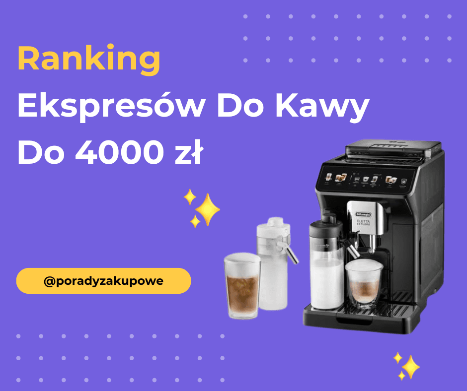 Ranking Ekspresów Do Kawy Do 4000 Zł