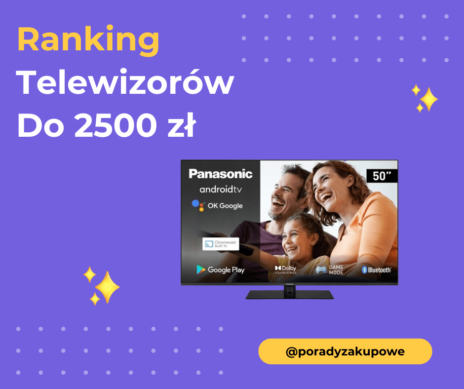 Ranking Telewizorów Do 2500 zł